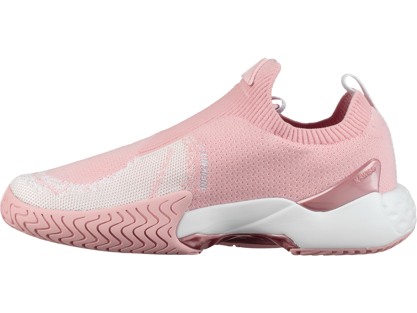 96137-653-M | WOMENS AERO KNIT | CORAL BLUSH/WHITE