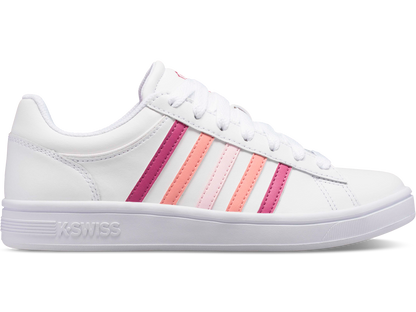 96154-129-M | COURT WINSTON | WHITE/CACTUS FLOWER/SHELL PINK