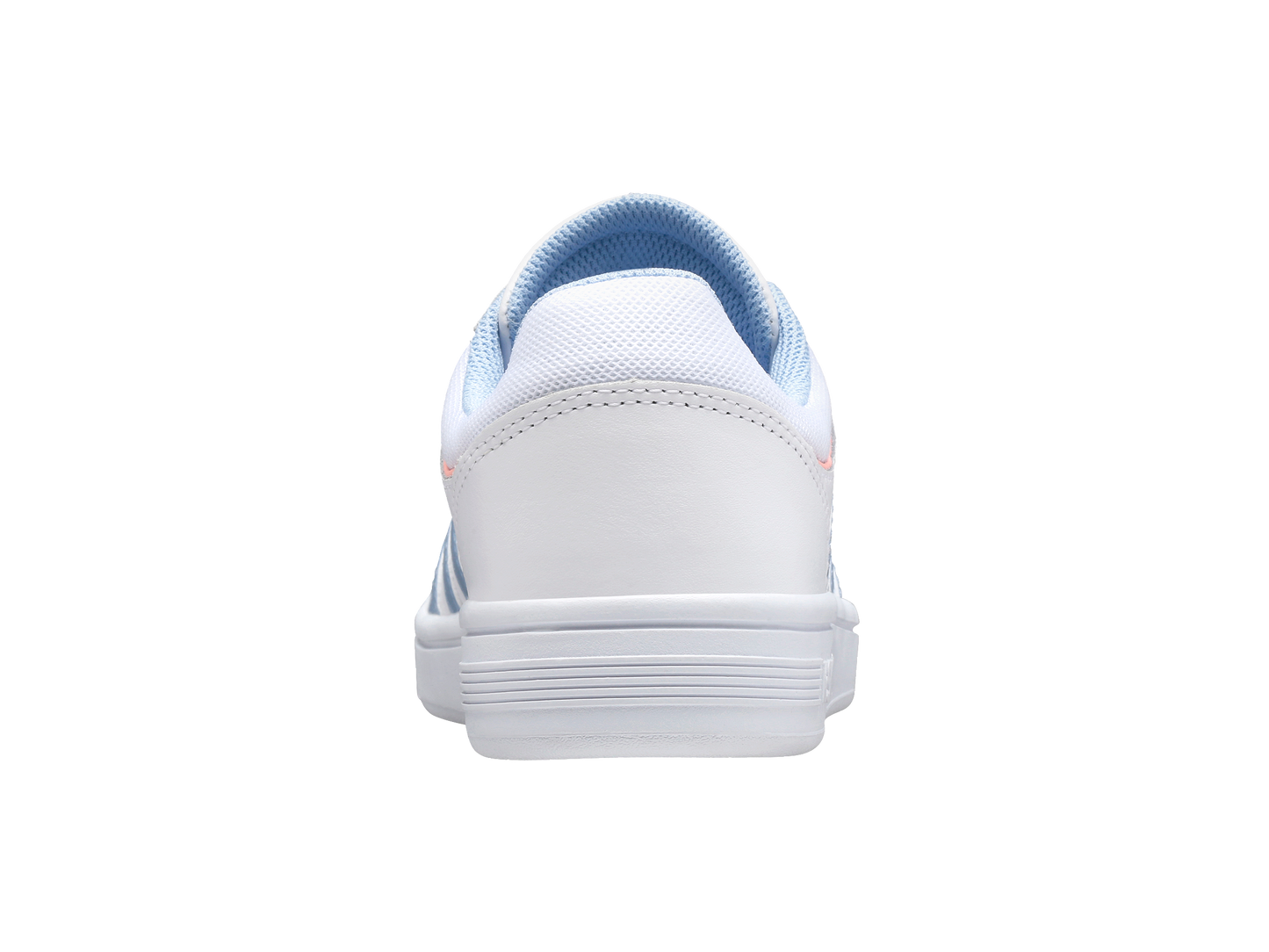 96154-161-M | COURT WINSTON | WHITE/CHAMBRAY BLUE/SAND CORAL