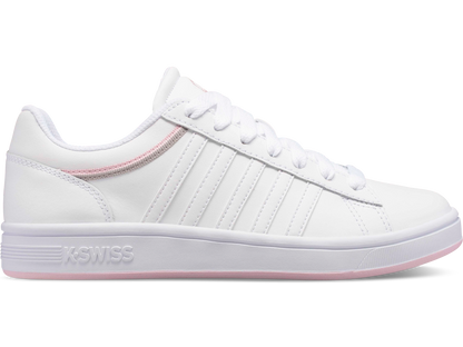 96154-168-M | COURT WINSTON | WHITE/SILVER/PARFAIT PINK/TAPE