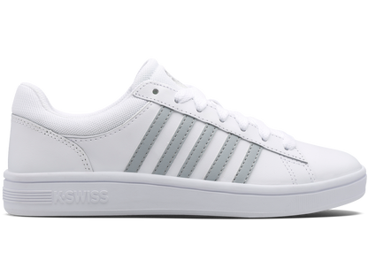 96154-195-M | COURT WINSTON | WHITE/HIGHRISE/SILVER