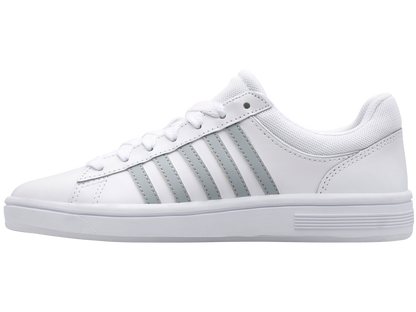 96154-195-M | COURT WINSTON | WHITE/HIGHRISE/SILVER