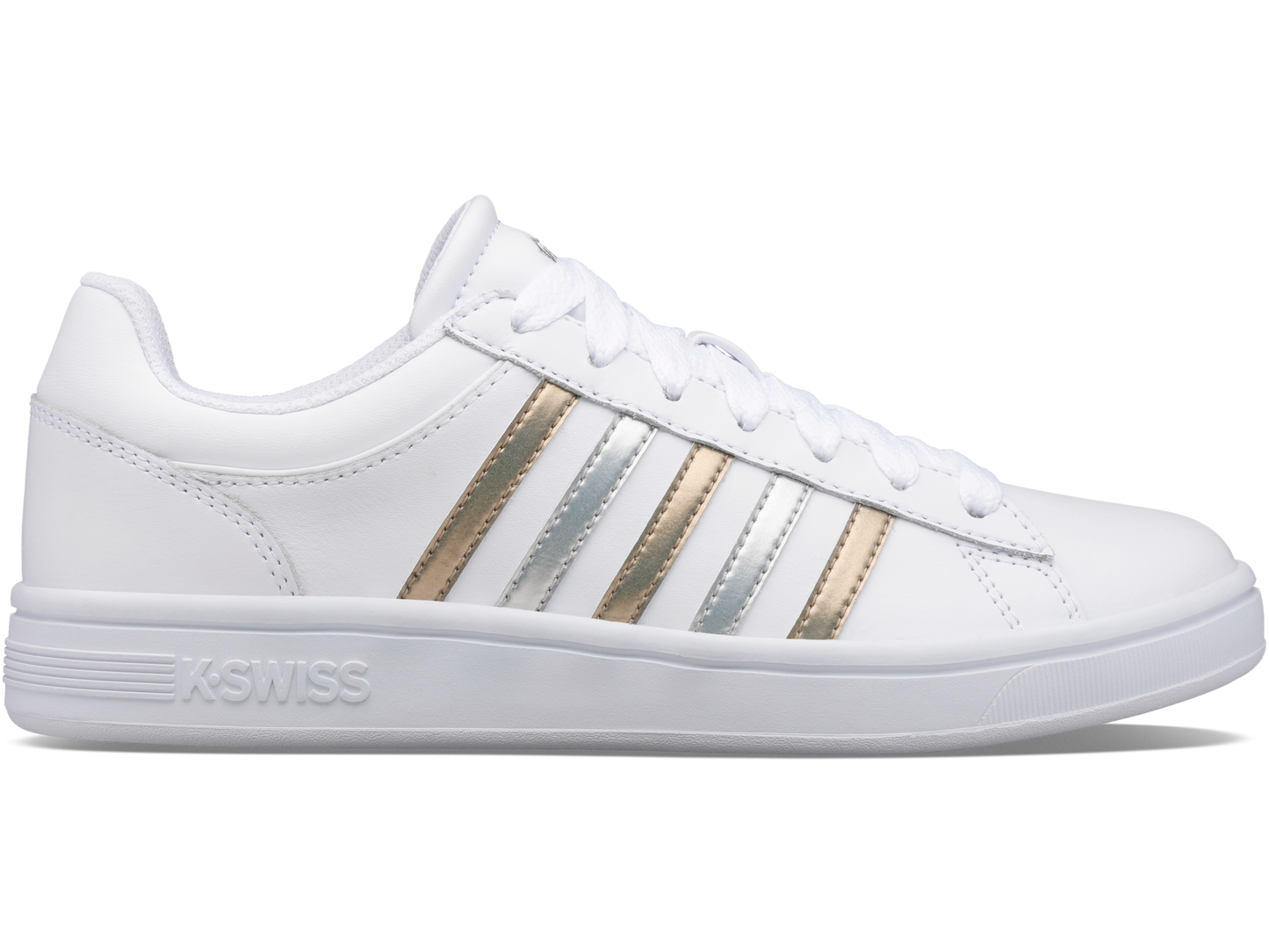 96154-923-M | COURT WINSTON | WHITE/SILVER/GOLD