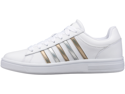 96154-923-M | COURT WINSTON | WHITE/SILVER/GOLD