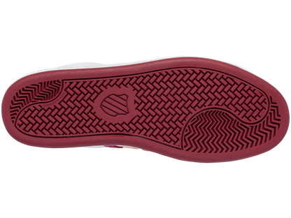 96154-938-M | COURT WINSTON | WHITE/PEACHY KEEN/BURGUNDY