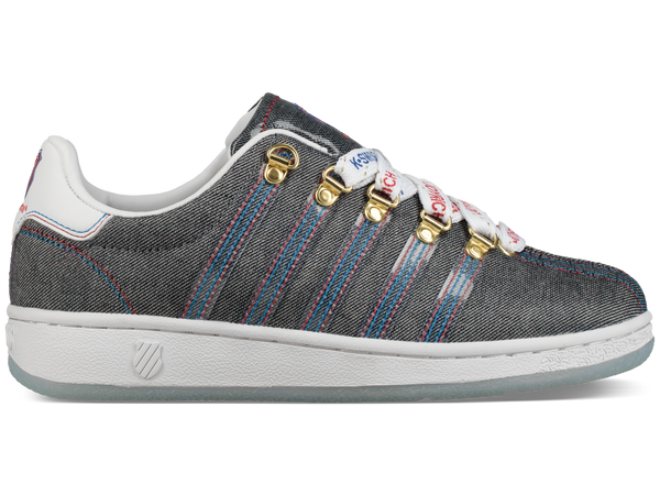 96290-461-M | WOMENS CLASSIC VN T JOYRICH | BLUE DENIM/WHITE