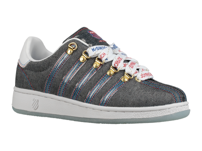 96290-461-M | WOMENS CLASSIC VN T JOYRICH | BLUE DENIM/WHITE