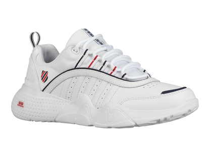 96398-159-M | WOMENS CR-CASTLE | WHITE/NAVY/RIBBON RED