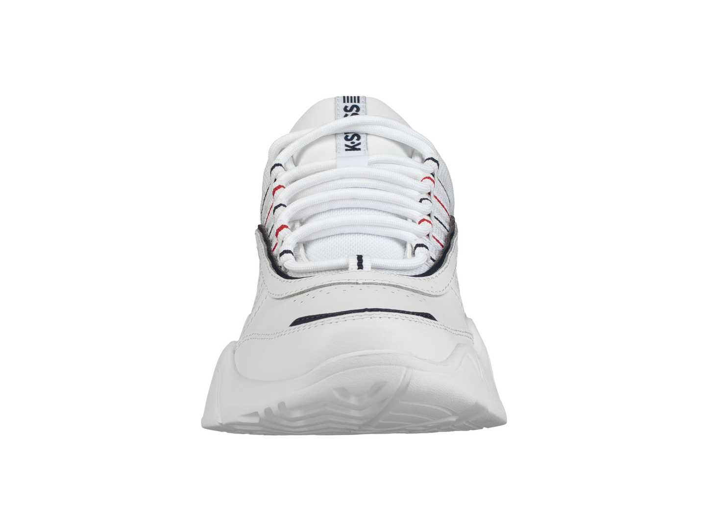 96398-159-M | WOMENS CR-CASTLE | WHITE/NAVY/RIBBON RED