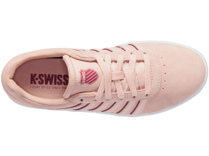 96595-668-M | COURT CHESWICK SP SDE | PEACHY KEEN/BURGUNDY/WHITE