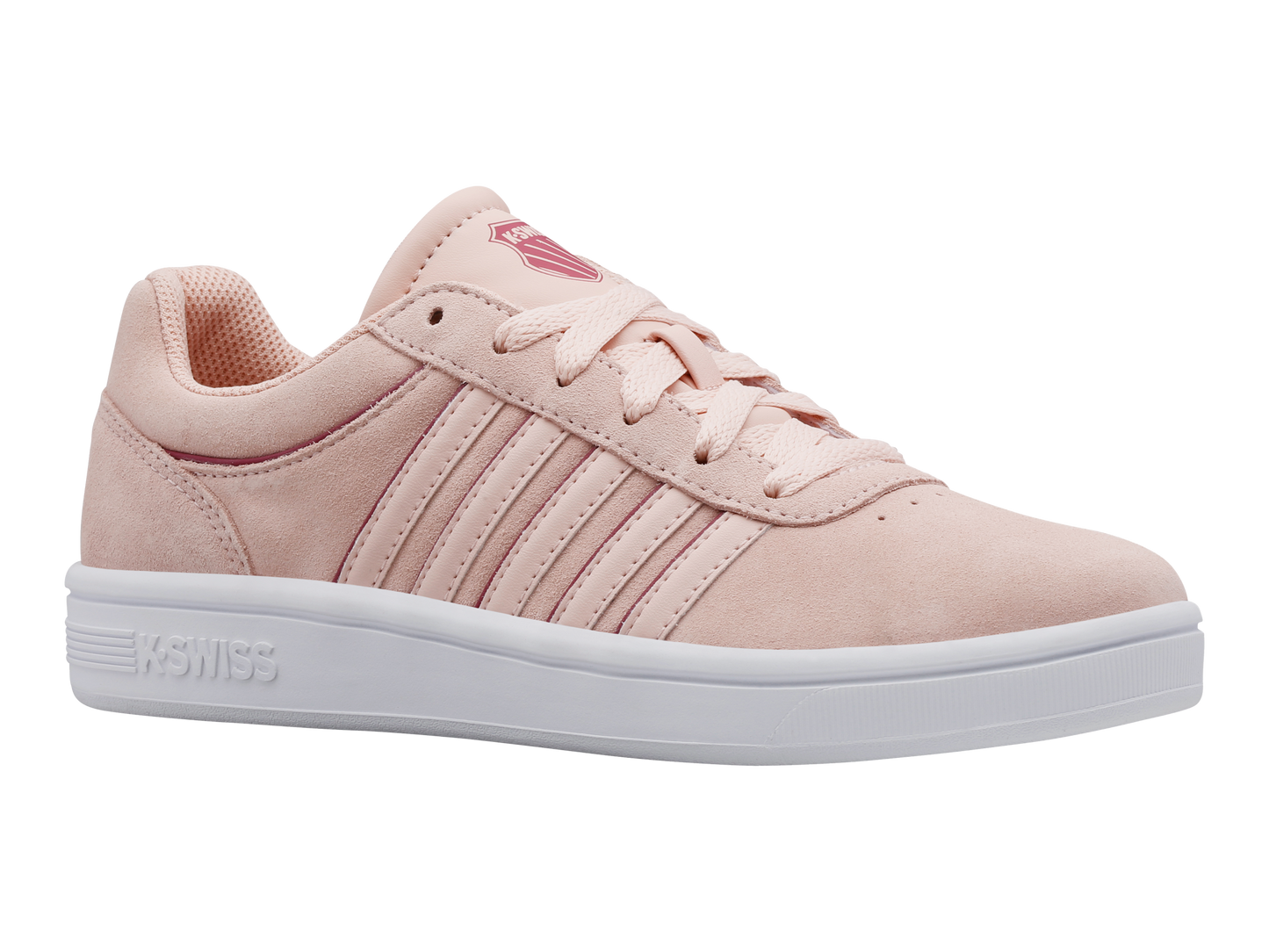 96595-668-M | COURT CHESWICK SP SDE | PEACHY KEEN/BURGUNDY/WHITE