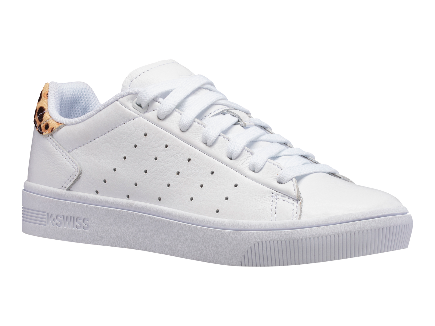 96596-157-M | COURT FRASCO II | WHITE/CHEETAH