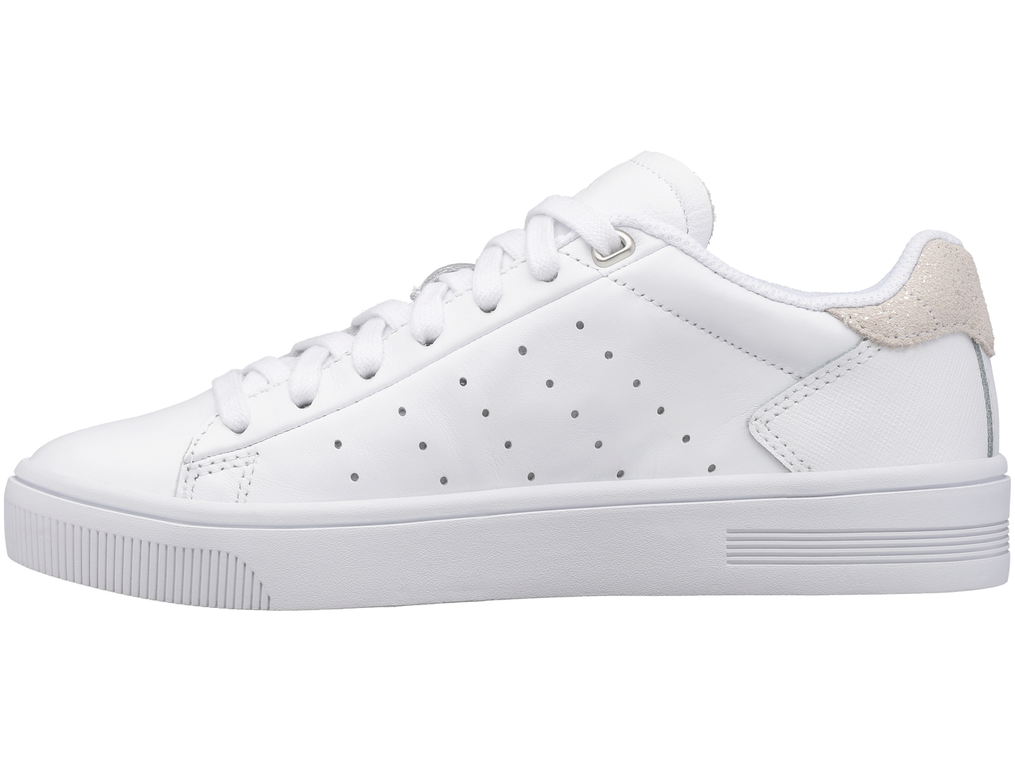 96596-158-M | COURT FRASCO II | WHITE/METALLIC SUEDE