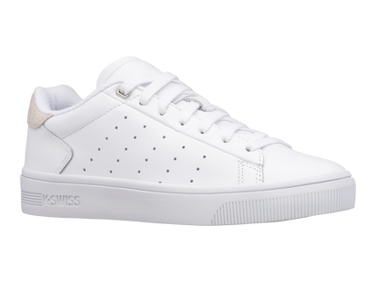 96596-158-M | COURT FRASCO II | WHITE/METALLIC SUEDE