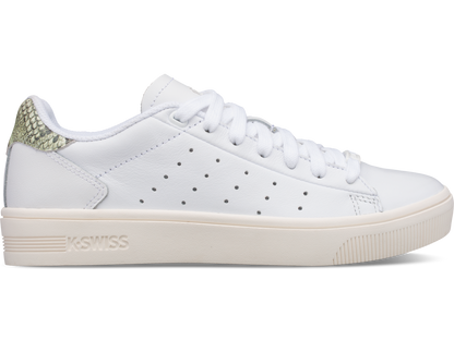 96596-181-M | COURT FRASCO II | WHITE/SEAFOAM GREEN SNAKE/SNOW WHITE