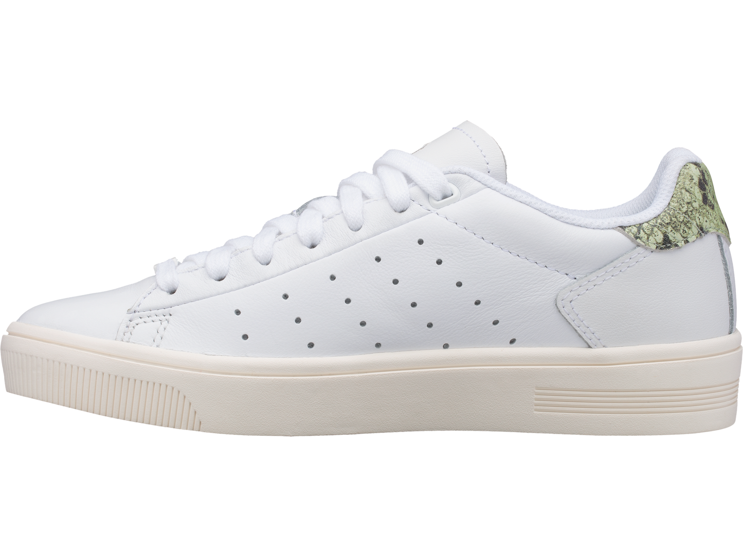 96596-181-M | COURT FRASCO II | WHITE/SEAFOAM GREEN SNAKE/SNOW WHITE