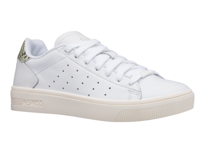 96596-181-M | COURT FRASCO II | WHITE/SEAFOAM GREEN SNAKE/SNOW WHITE