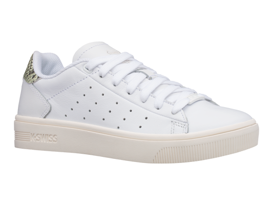96596-181-M | COURT FRASCO II | WHITE/SEAFOAM GREEN SNAKE/SNOW WHITE