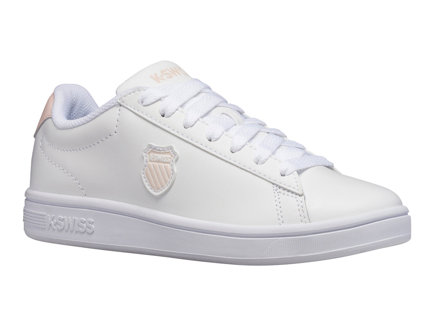 96599-104-M | COURT SHIELD | WHITE/PEARL