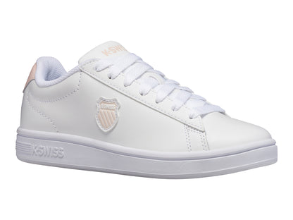 96599-104-M | COURT SHIELD | WHITE/PEARL