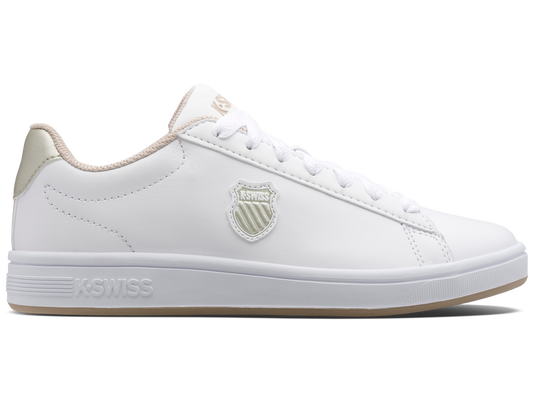 96599-997-M | COURT SHIELD | WHITE/CHAMPAGNE
