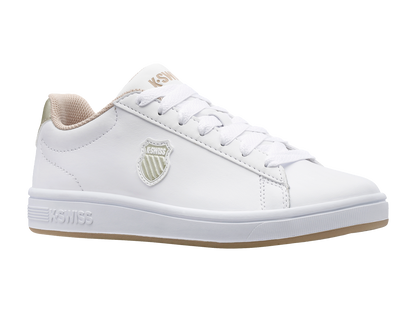 96599-997-M | COURT SHIELD | WHITE/CHAMPAGNE