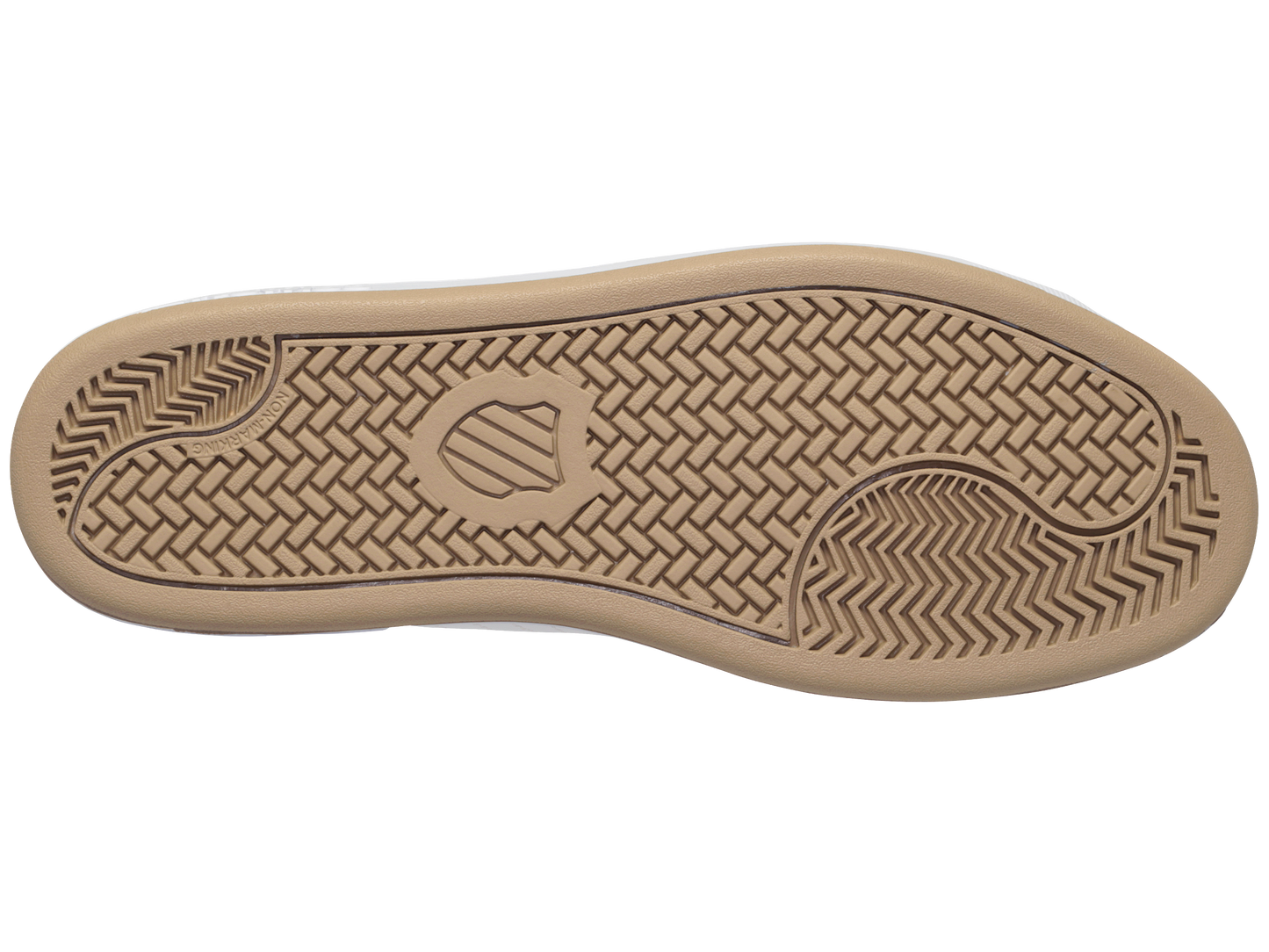 96599-997-M | COURT SHIELD | WHITE/CHAMPAGNE