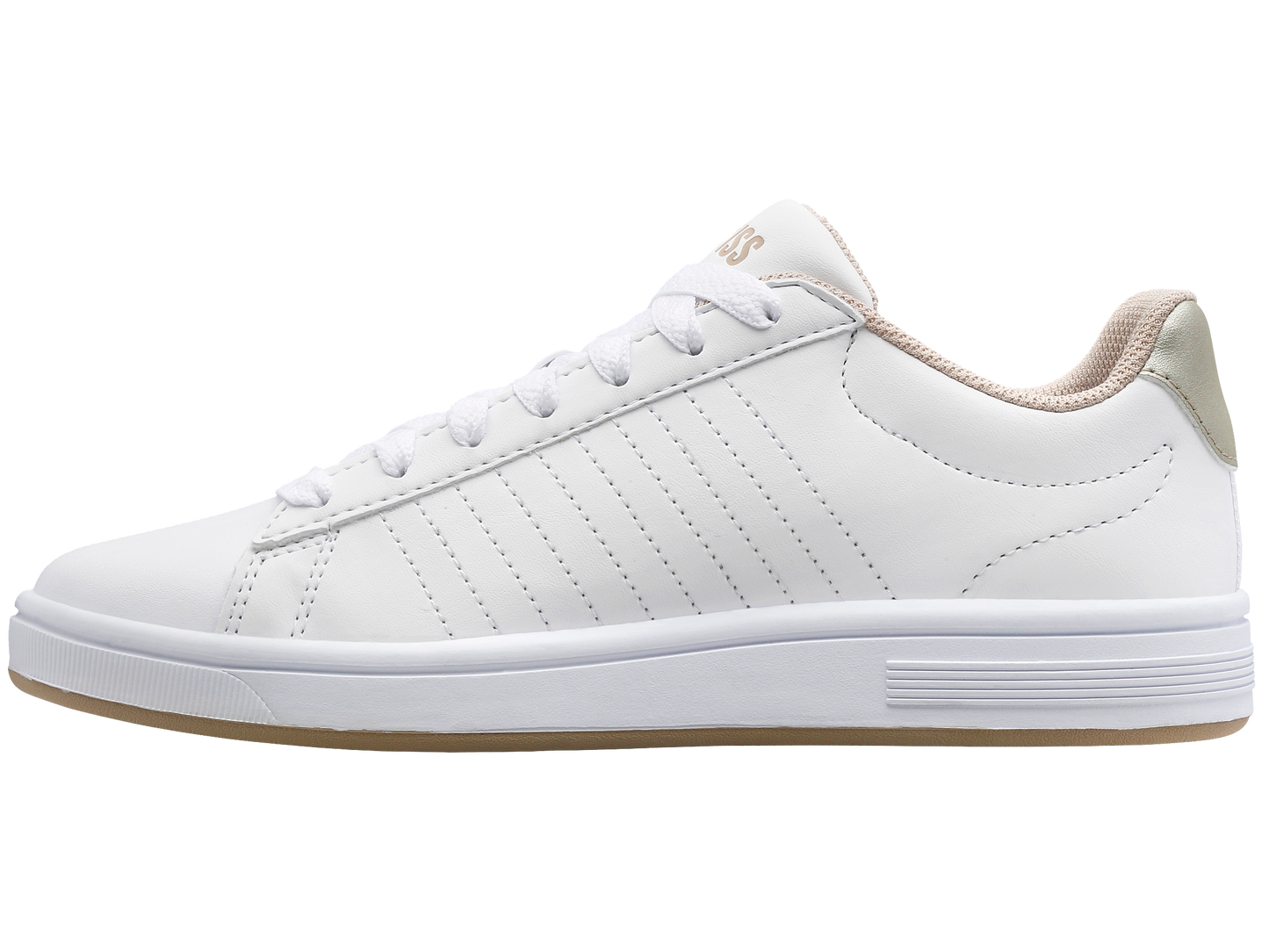 96599-997-M | COURT SHIELD | WHITE/CHAMPAGNE
