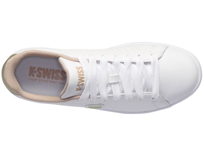 96599-997-M | COURT SHIELD | WHITE/CHAMPAGNE