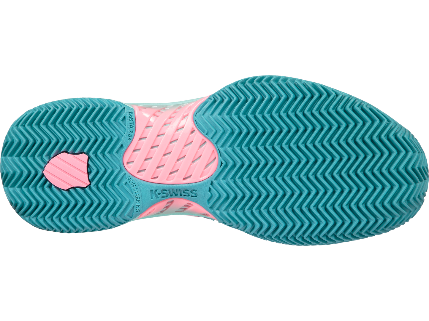 96617-433-M | HYPERCOURT SUPREME HB | ARBUA BLUE/MAUI BLUE/SOFT NEON PINK