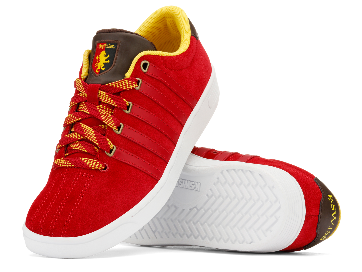 96769-618-M | WOMENS HARRY POTTER X K-SWISS - COURT PRO II | GRYFFINDOR