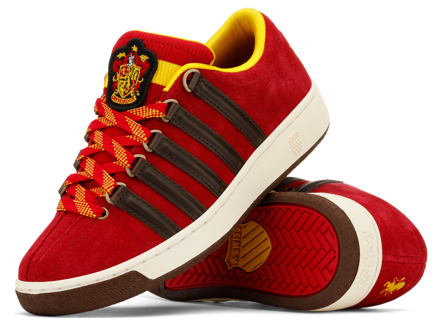 96772-618-M | WOMENS HARRY POTTER X K-SWISS - CLASSIC 2000 | GRYFFINDOR