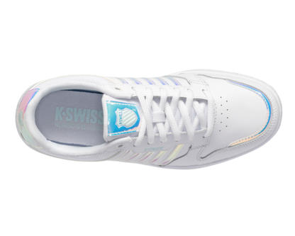 96996-147-M | CITY COURT | WHITE/BLUE GLASS/PEARLIZED