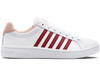 97011-116-M | COURT TIEBREAK | WHITE/BURGUNDY/PEACHY KEEN