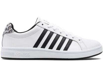 97011-185-M | COURT TIEBREAK | WHITE/BLACK/SNOW LEOPARD