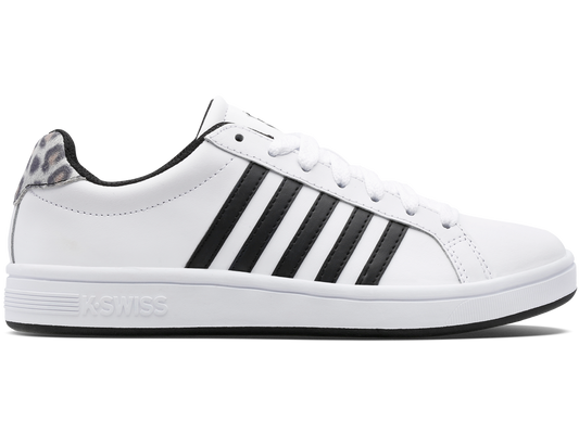 97011-185-M | COURT TIEBREAK | WHITE/BLACK/SNOW LEOPARD