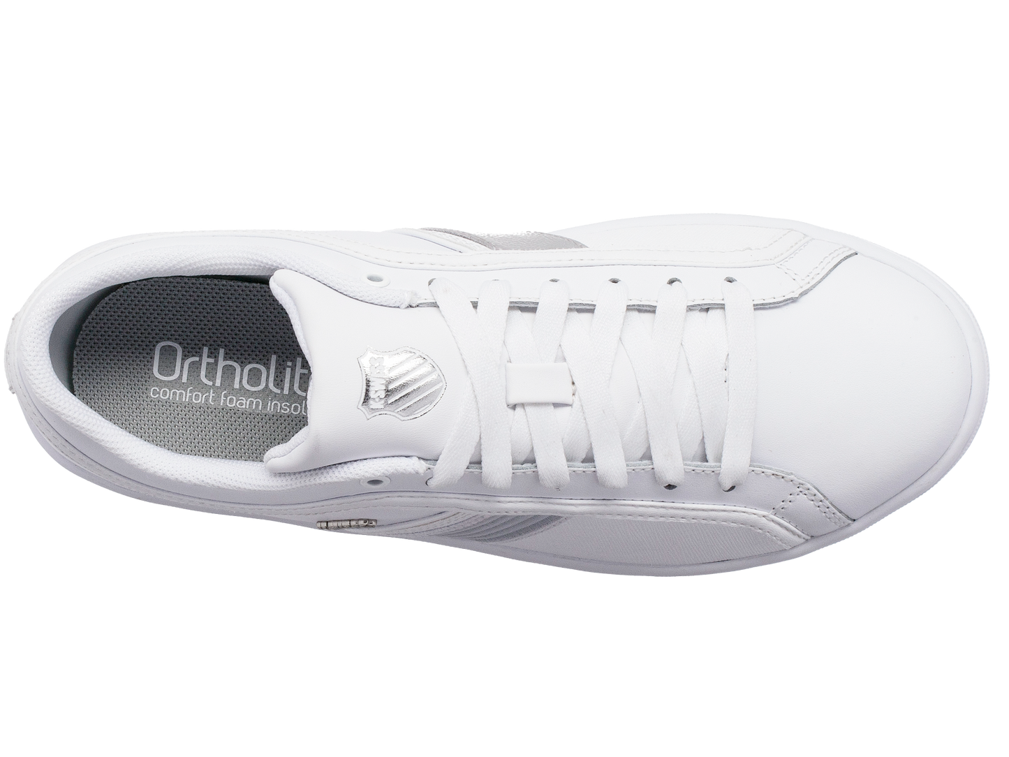 97139-195-M | COURT NORTHAM | WHITE/HIGHRISE/SILVER