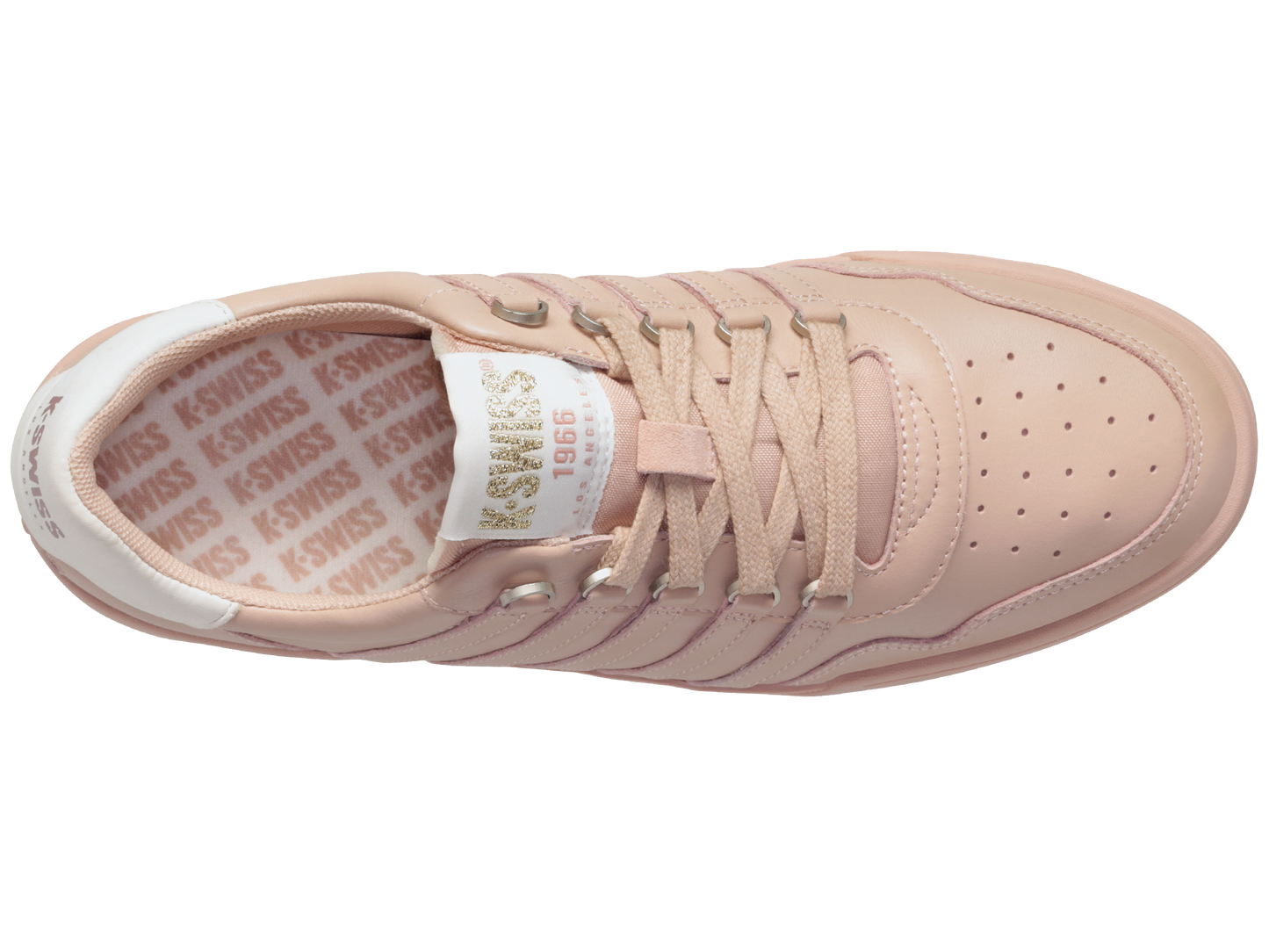 97252-642-M | LAWN COURT LTH | PINK/IVORY