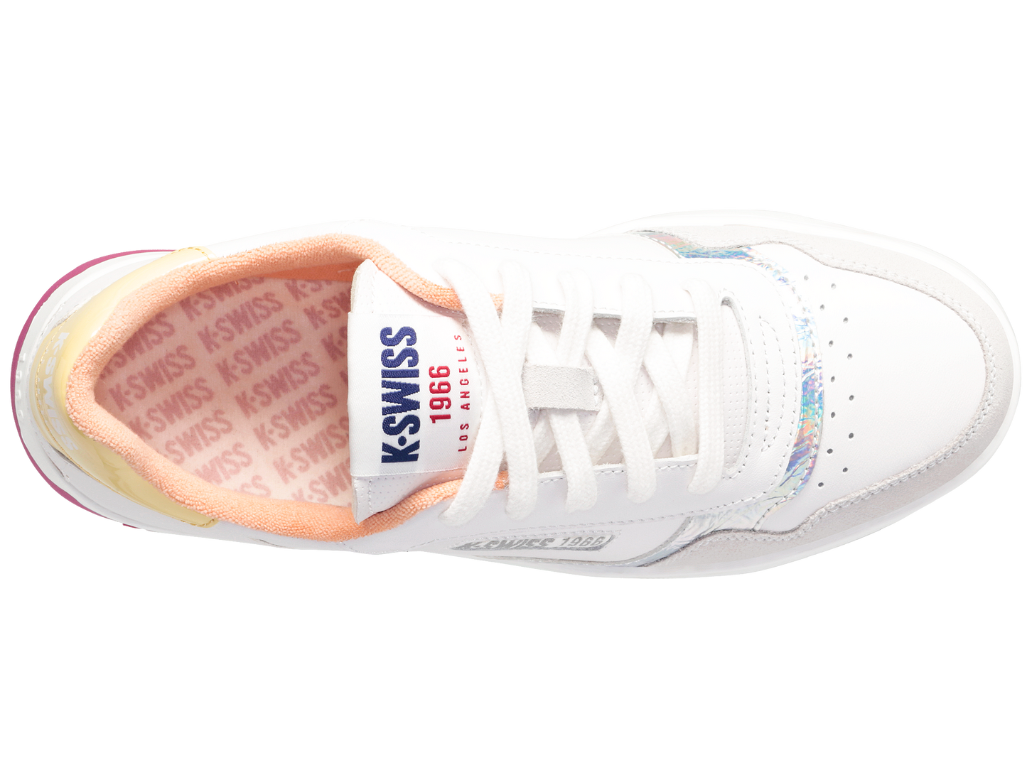97253-924-M | CANNONCOURT LTH | WHITE/ORCHID/BUTTER