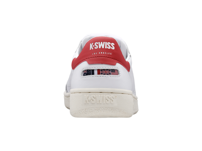 97261-143-M | SLAMMCOURT LTH | WHITE/VARSITY RED